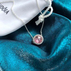 Pandora Jewelry - 🎆NWT Pink Heart Of The Ocean Chain Necklace Pandora Jewelry - 🎆NWT Pink Heart Of The Ocean Chain Necklace